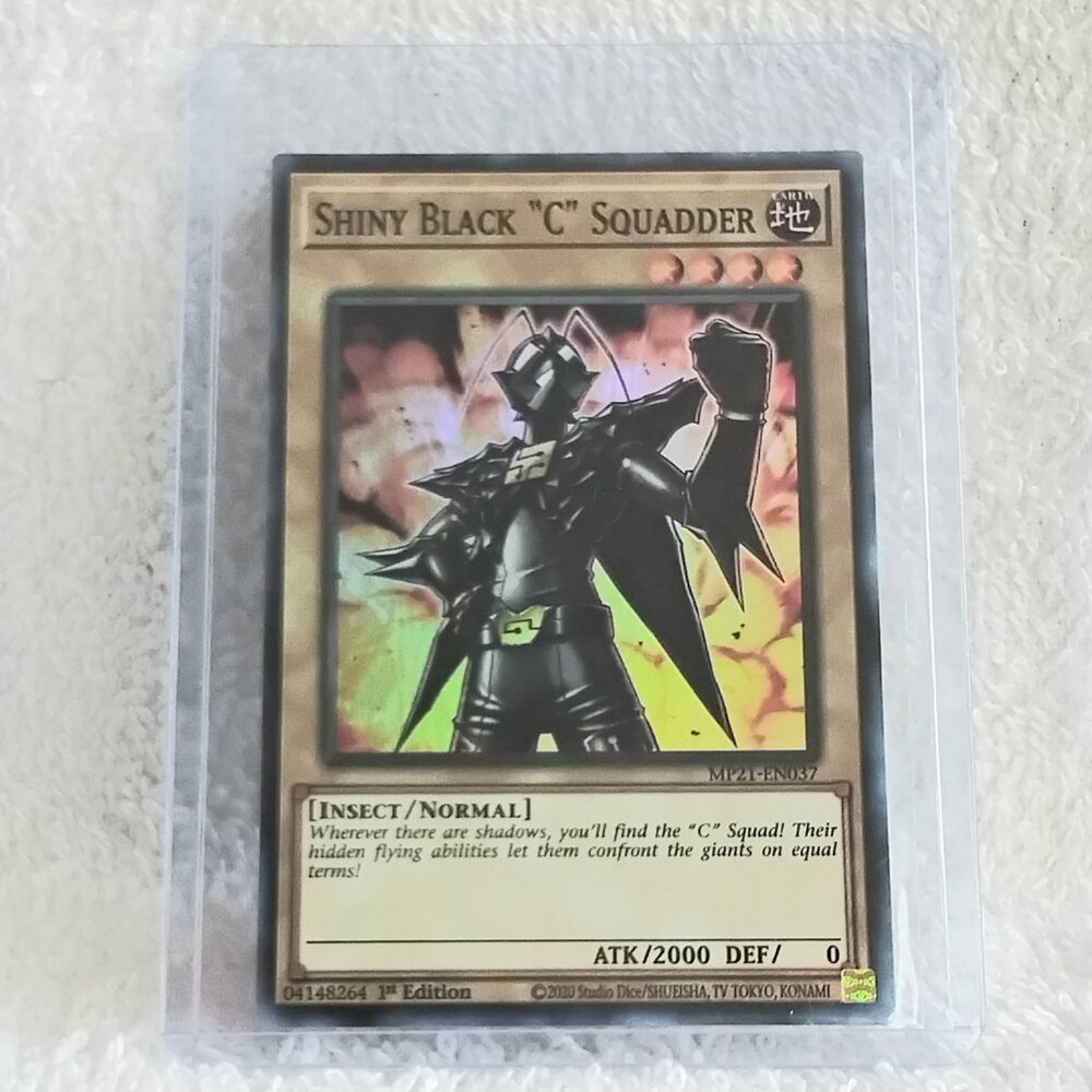 3/$25 Mint 2020 Yu-Gi-Oh! Shiny Black... MP21-EN037 SR Holo 1st Edition Card!!